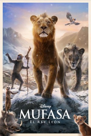 Cartel de Mufasa: el rey león