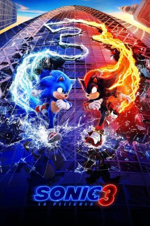 Cartel de Sonic 3: La película