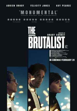 Cartel de The Brutalist