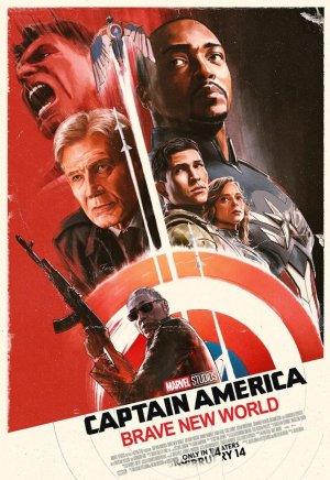 Cartel de Capitán América. Brave New World