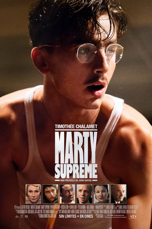 Cartel de Marty Supreme