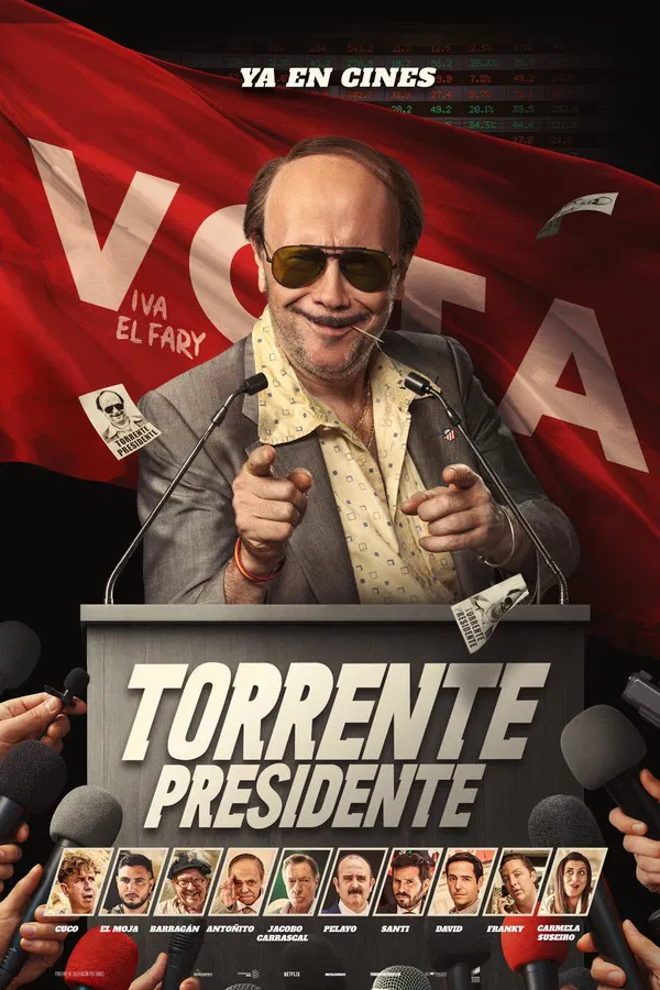 Cartelera Torrente presidente en cines de Málaga hoy