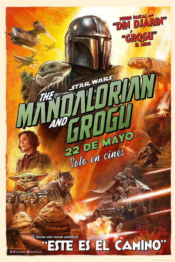 Cartelera Star Wars: The Mandalorian and Grogu en cines de Málaga hoy 