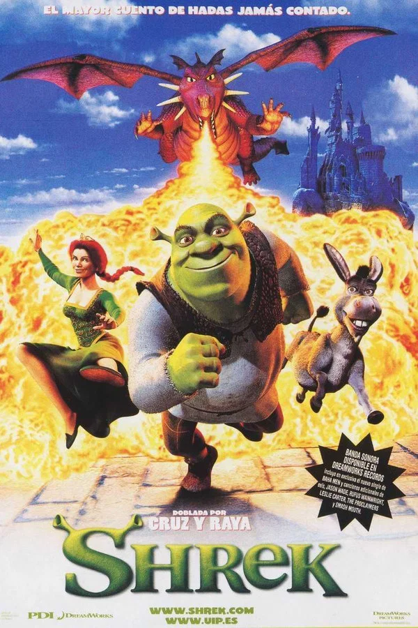 Cartelera Shrek en cines de Málaga hoy