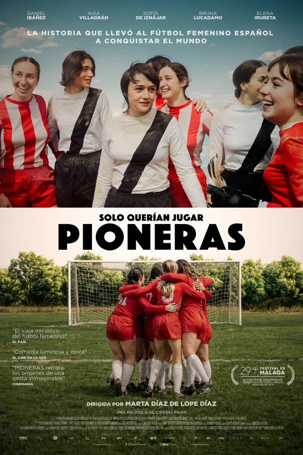 Cartelera Pioneras. Solo querían jugar en cines de Málaga hoy 