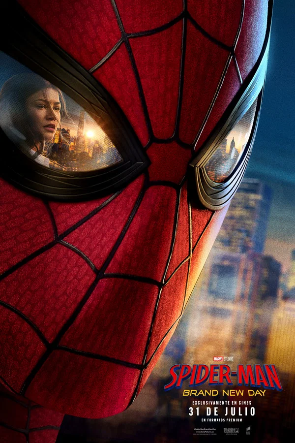 Cartelera Spider-Man: Brand New Day en cines de Málaga hoy 