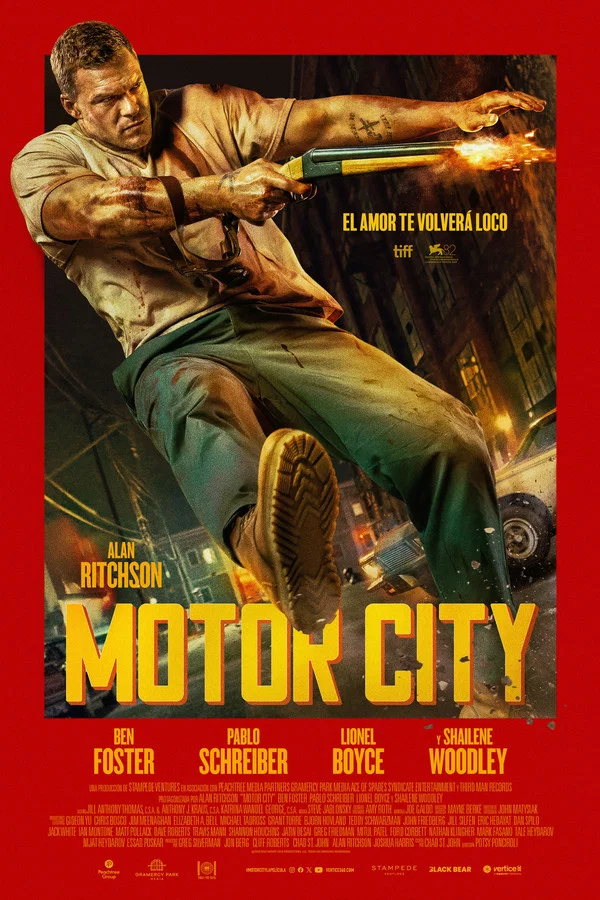 Cartelera Motor City en cines de Málaga hoy 